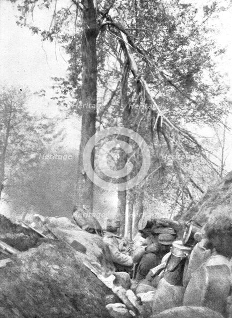 ''Notre offensive d'Artois; le 11 mai, au matin, au Sud du bourg de La Targette', 1915. Creator: Unknown.