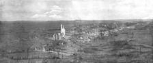 Notre offensive d'Artois; Terrain reconquis, Ablain-Saint-Nazaire et Carency 1915. Creator: Unknown