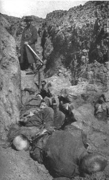 'Notre offensive d'Artois; Entre Carency et la Targette 1915. Creator: Unknown