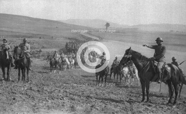 'Notre offensive en Macedoine; Au combat de Boresnitza, le 19 septembre 1916', 1916. Creator: Unknown.