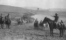 Notre offensive en Macedoine; Au combat de Boresnitza, le 19 septembre 1916 1916. Creator: Unknown