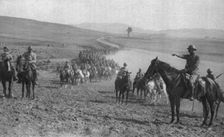 Notre offensive en Macedoine; Au combat de Boresnitza, le 19 septembre 1916 1916. Creator: Unknown