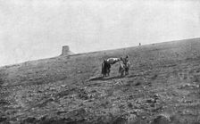 Notre offensive en Macedoine; La releve des blesses au col de Gornitchevo, a l'Ouest du lac d'Ostro Creator: Unknown