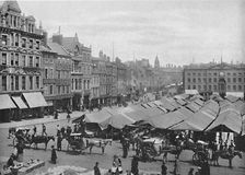 Nottingham: The Market-Place c1896. Artist: Frith & Co