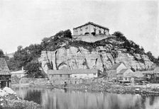 Nottingham Castle before restoration, Nottinghamshire, c1865. Creator: Unknown