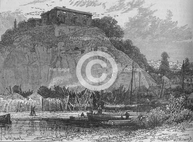 'Nottingham Castle', c1880. Artist: Unknown.
