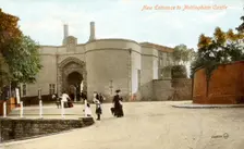 Nottingham Castle grounds, c1910. Creator: Unknown
