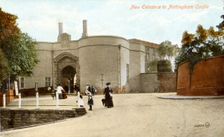 Nottingham Castle grounds, c1910. Creator: Unknown