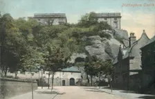 Nottingham Castle late 19th-early 20th century. Creator: Unknown