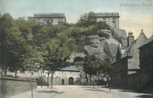 Nottingham Castle late 19th-early 20th century. Creator: Unknown