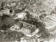 Nottingham Castle, Nottinghamshire, c1927. Creator: Surrey Flying Services