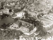 Nottingham Castle, Nottinghamshire, c1927. Creator: Surrey Flying Services
