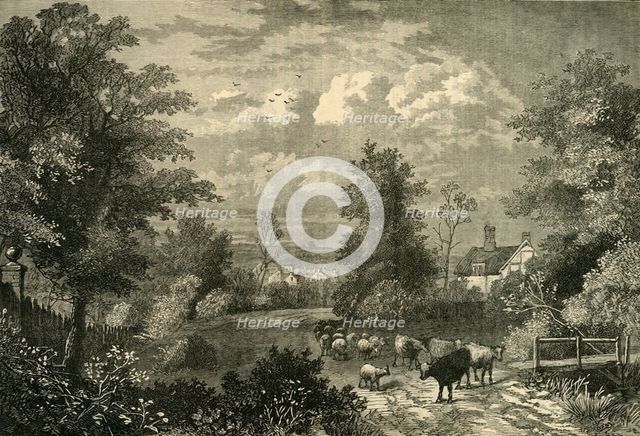 'Notting Hill in 1750', (c1876). Creator: Unknown.