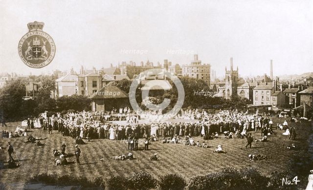 Notts Patriotic Fair, Nottingham Castle grounds, Nottinghamshire, 1917. Creator: Unknown.