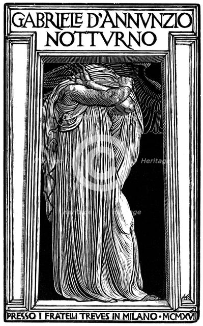 Notturno, by Gabriele D'Annunzio, 1921. Artist: Unknown
