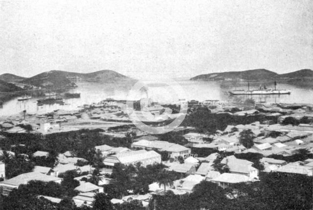 ''Noumea. La grande passe; Les Terres Du Pacifique', 1914. Creator: Unknown.