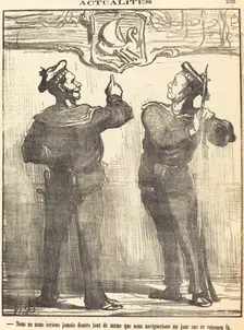 Nous ne nous serions jamais douté tout de même..., 1870. Creator: Honore Daumier