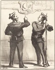 Nous ne nous serions jamais doutés tout de même..., 1870. Creator: Honore Daumier