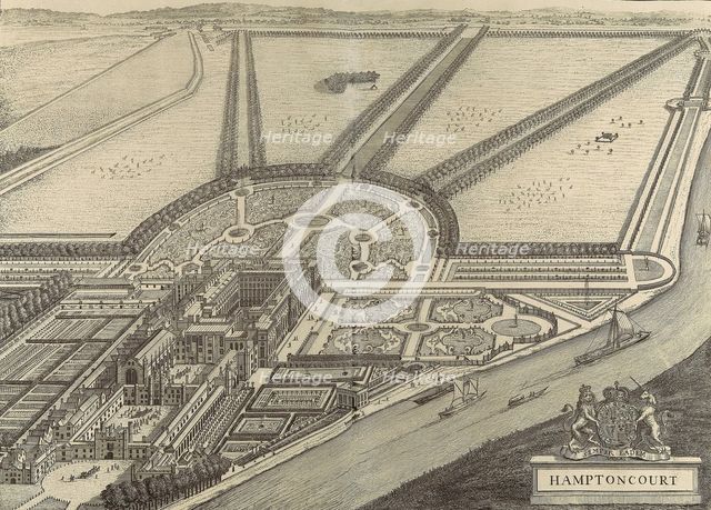 Nouveau Theatre de la Grande Bretagne: Ou Description Exacte des Palais de La Reine, et de..., 1708. Creator: Johannes Kip.