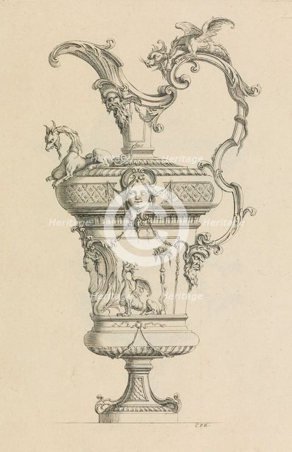 Nouveau Livre de Vases, 1716 or after., 1716 or after. Creator: Jean Bernard Toro.