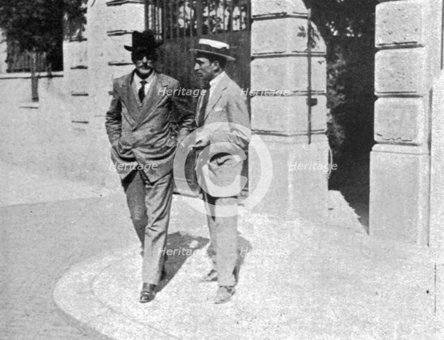 'Nouveau Ministere en Italie; La crise ministerielle en Italie. M. Bissolati, le leader..., 1916. Creator: Unknown.