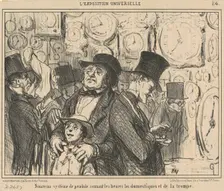 Nouveau système de pendule ..., 19th century. Creator: Honore Daumier