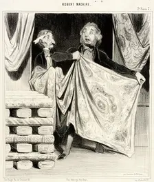 Nouveautés philantropiques, 1841. Creator: Honore Daumier