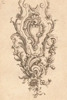 Nouveaux Ornemans D'Arquebuseries, ca. 1750-55. Creator: Gilles Demarteau