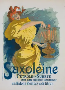 Nouvelle affiche pour la "Saxoléine"., c1896. Creator: Jules Cheret