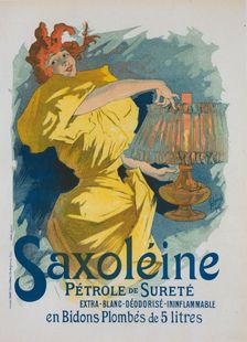 Nouvelle affiche pour la "Saxoléine"., c1896. Creator: Jules Cheret