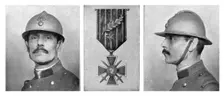 Nouvelles Silhouettes Militaires; Les casque Adrian qui sera bientot distribue aux troupes 1915. Creator: Unknown
