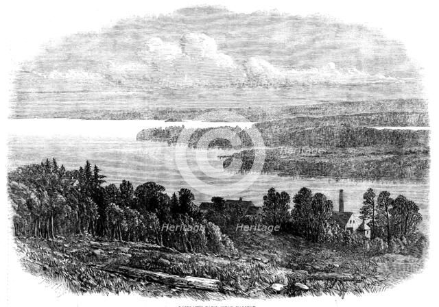 Nova Scotian Goldfields: Laidlaw's Farm, near Halifax, 1862. Creator: Smyth.