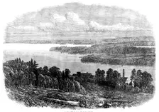 Nova Scotian Goldfields: Laidlaw's Farm, near Halifax, 1862. Creator: Smyth