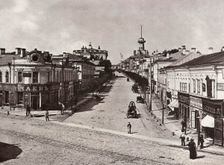Novaya Basmannaya Street, Moscow, Russia, 1880s
