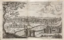 Novgorod (illustration from "Muscovite and Persian Journey" by Adam Olearius), 1634. Creator: Rothgiesser, Christian Lorenzen (?-1659)