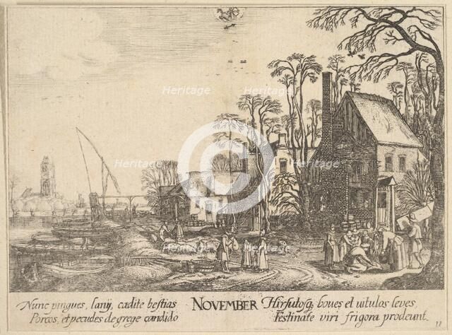 November, 1628-29. Creator: Wenceslaus Hollar.