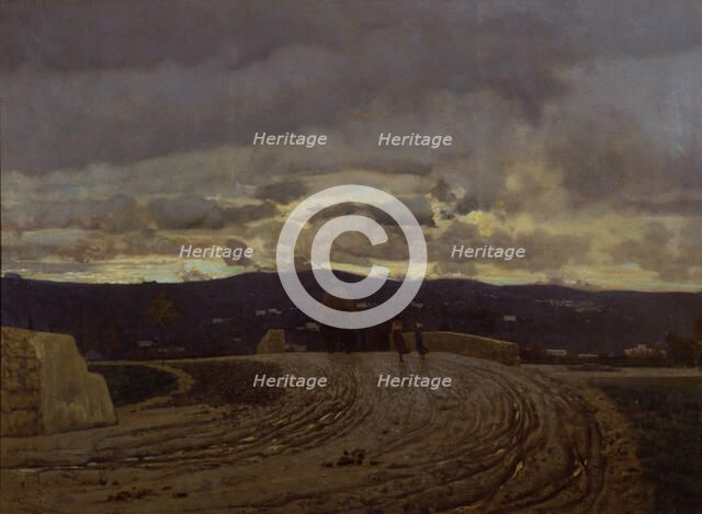 November, 1870. Creator: Signorini, Telemaco (1835-1901).