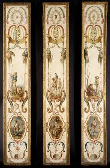 November and December (part of a set illustrating the months of the year), 2nd quarter 18th century. Creator: Unknown
