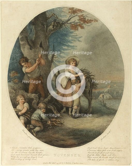 November, April 14, 1788. Creator: William Nelson Gardiner.