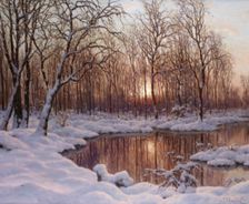 November. Artist: Schultze (Choultsé), Ivan Fedorovich (1874-1937)