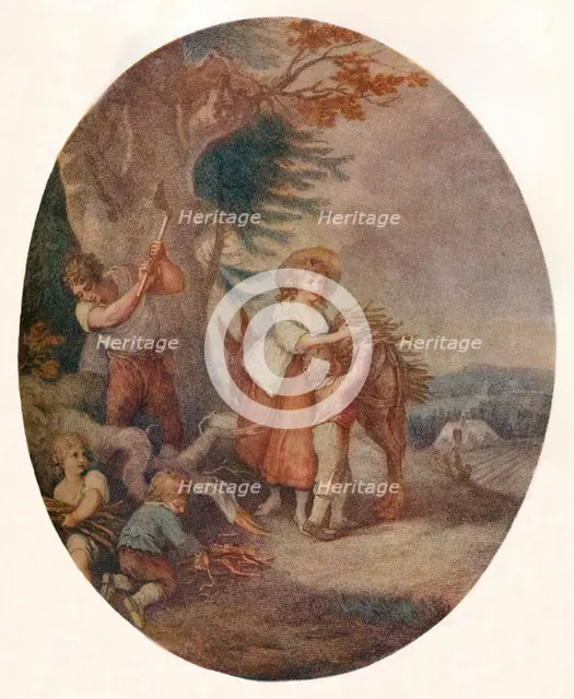 'November', c1785. Artist: Daniel Gardner.