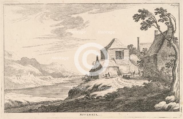 November, late 17th century. Creator: Lodovico Mattioli.