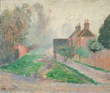 November Morning, Epping, 1895. Artist: Lucien Pissarro