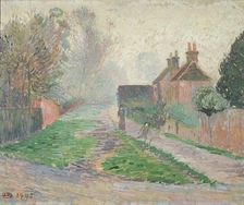 November Morning, Epping, 1895. Artist: Lucien Pissarro