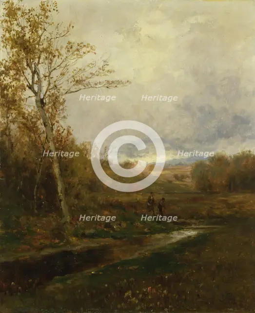 November, mid-late 19th century. Creator: Jervis McEntee.