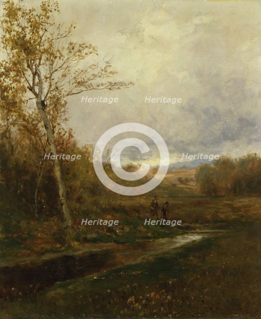 November, mid-late 19th century. Creator: Jervis McEntee.