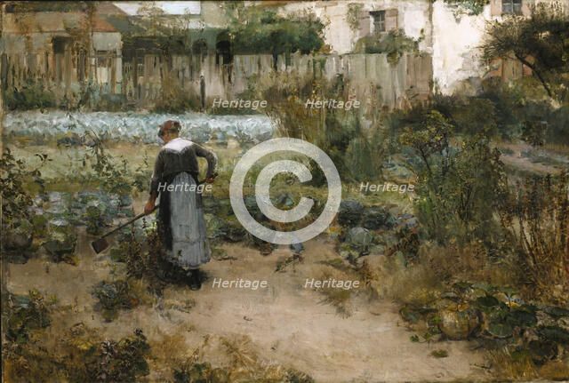 Novembre, Etaples, ca. 1885. Creator: Walter Gay.