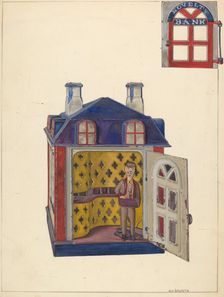 Novelty Bank, c. 1937. Creator: Alf Bruseth