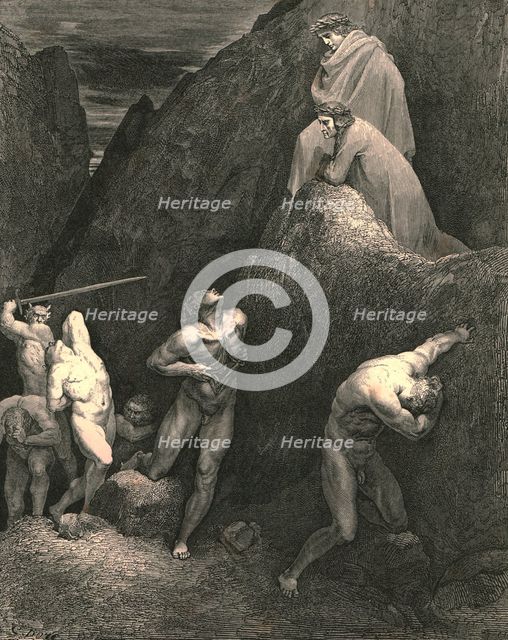 "Now mark how I do rip me! lo! How is Mahomet mangled!"', c1890.  Creator: Gustave Doré.