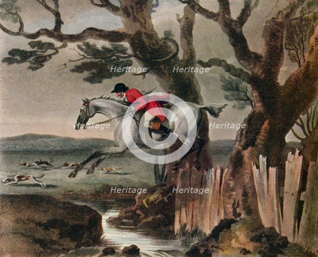 Now, Contract, Says Dick, By Jove Those D--d Quornites Shall Now See The Trick, 1790, (1922). Artist: Francis Jukes.